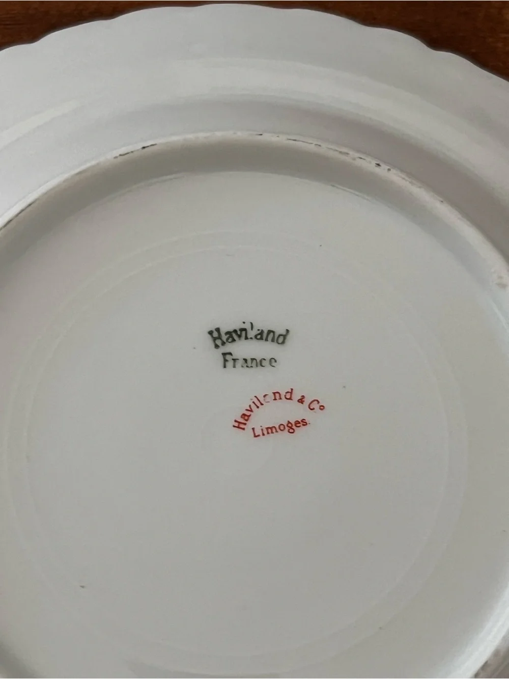 Haviland Limoges Porcelain Schleiger ?525 Pink Gold Floral Covered Butter Dish